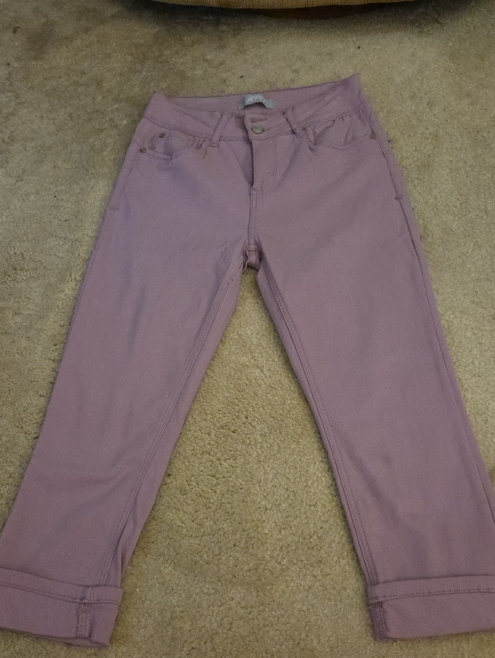 ApII Size 8 Women’s Lavender Crop Jeans